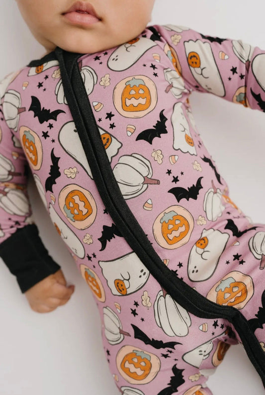 Boo Crew Bamboo Romper - Tiny Cubs and co.