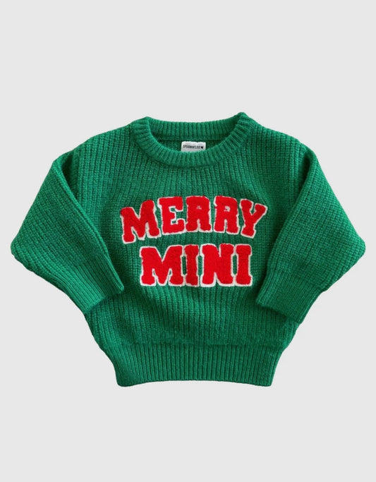 Knit Sweater | Merry mini - Tiny Cubs and co.