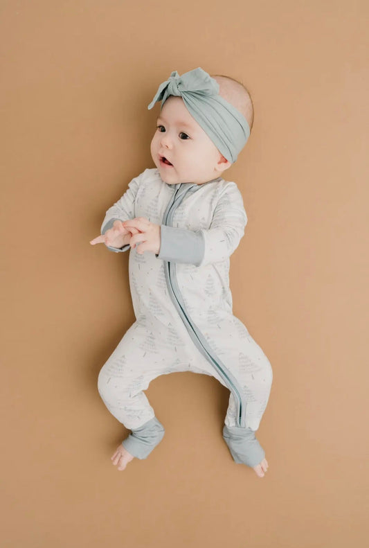 Noel Bamboo Romper - Tiny Cubs and co.