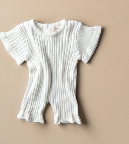 Ribbed Playsuit