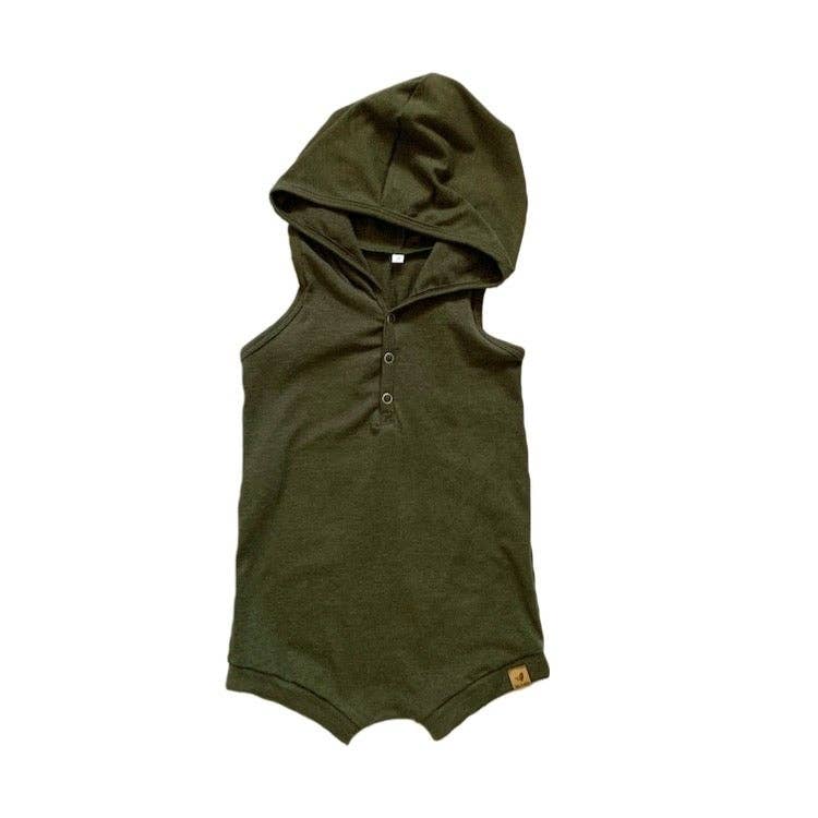 Finley Hooded Romper