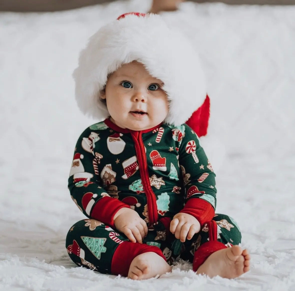 Holiday Cheer Bamboo Romper