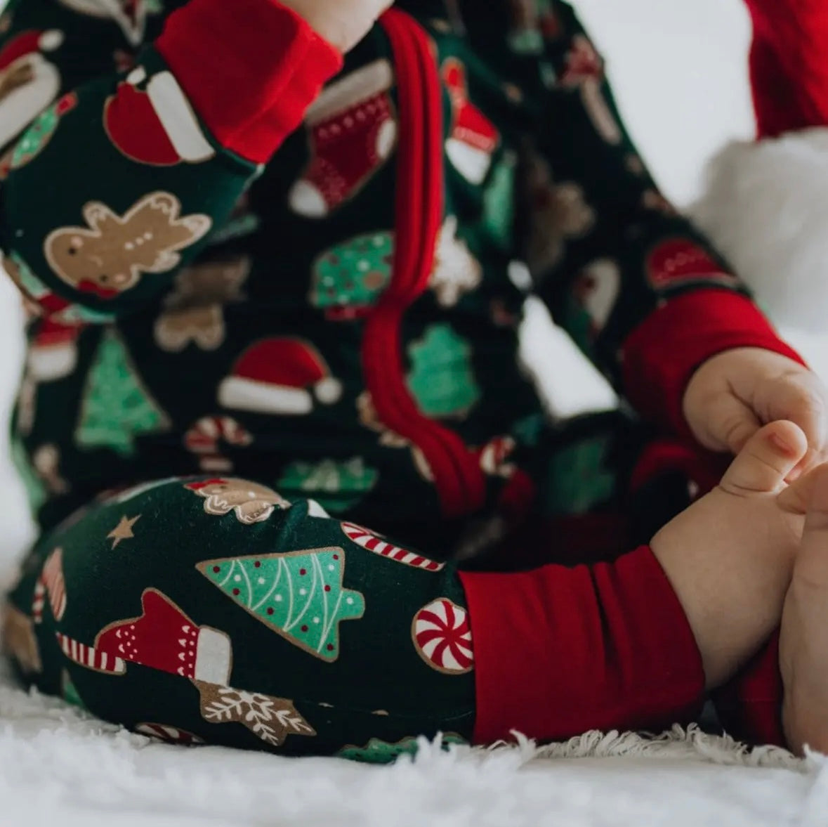 Holiday Cheer Bamboo Romper