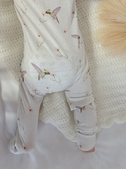 Hummingbird Kisses Romper