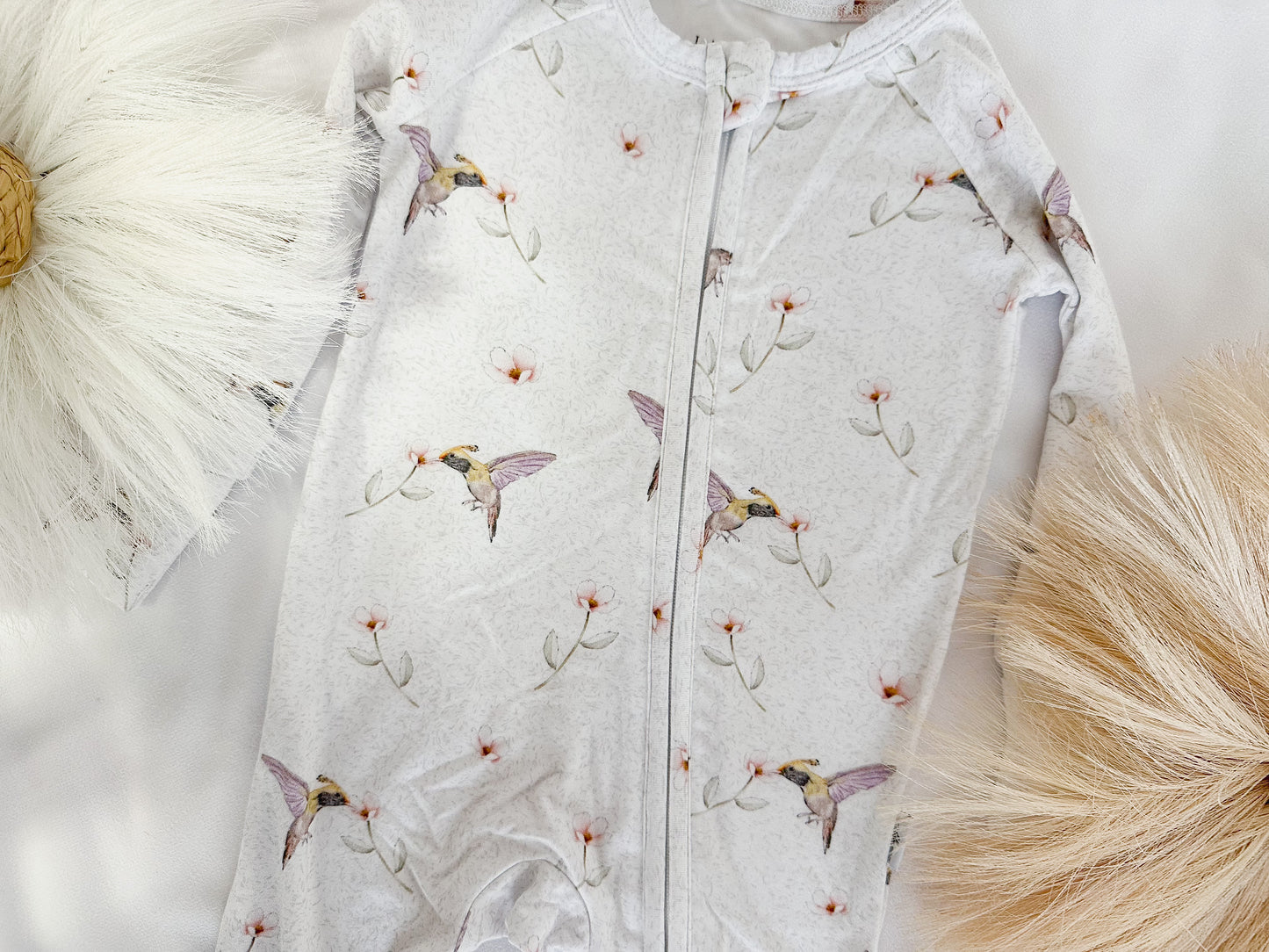 Hummingbird Kisses Romper