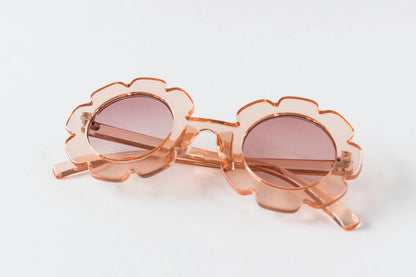 Toddler & Kid Daisy Sunglasses - Peach