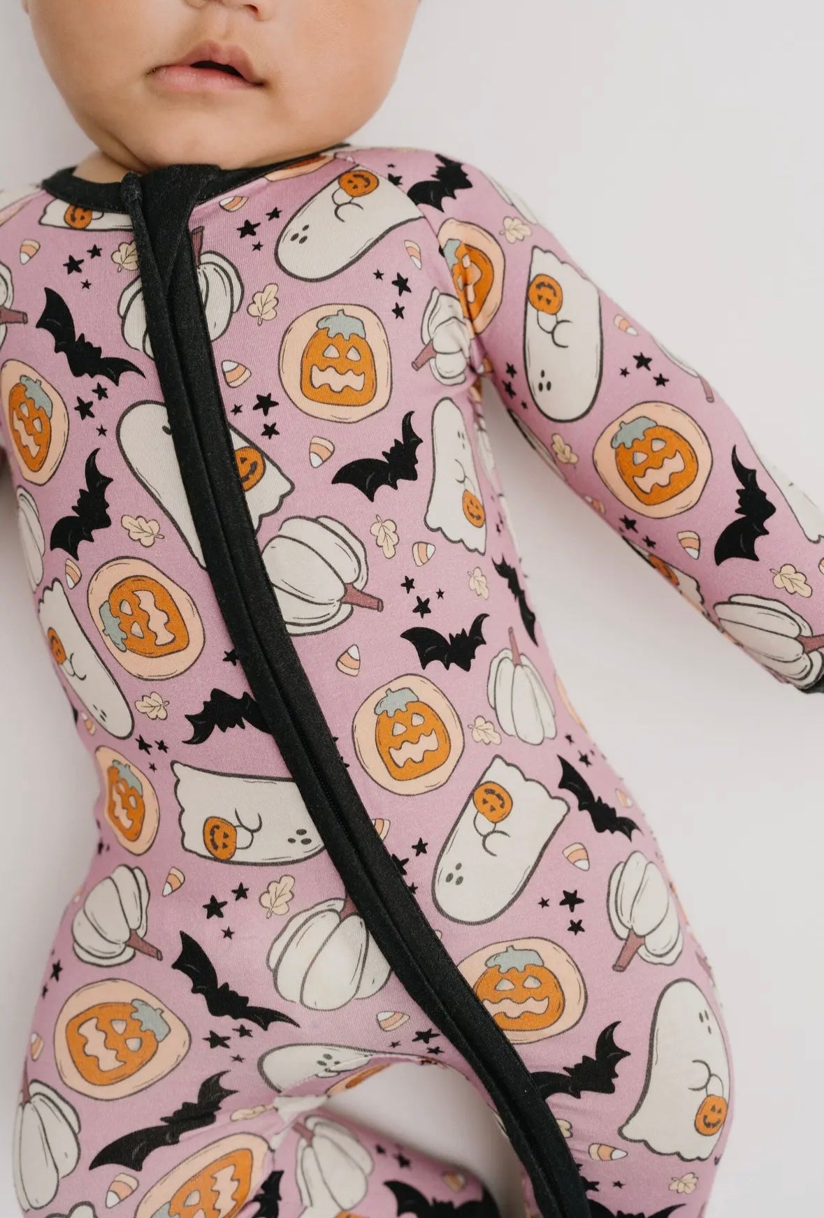 Boo Crew Bamboo Romper - Tiny Cubs and co.