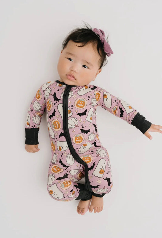 Boo Crew Bamboo Romper - Tiny Cubs and co.