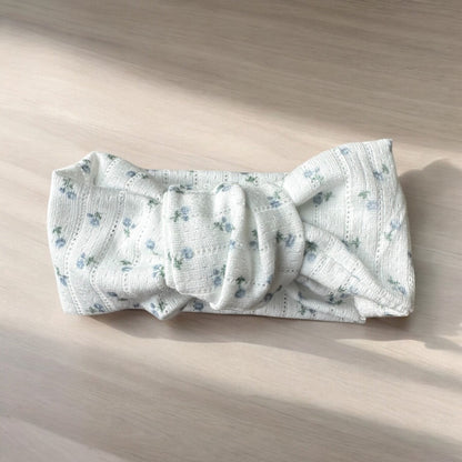 Ditsy Floral Bow - Tiny Cubs and co.