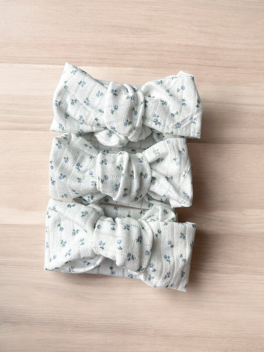 Ditsy Floral Bow - Tiny Cubs and co.