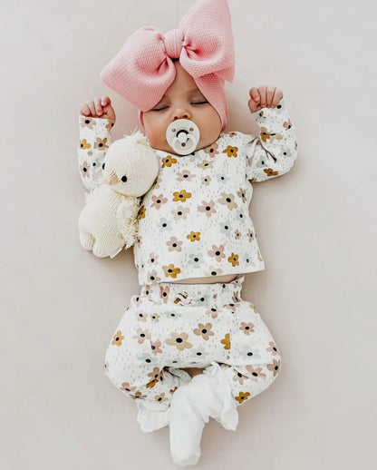 Floral Lounge Set - Tiny Cubs and co.