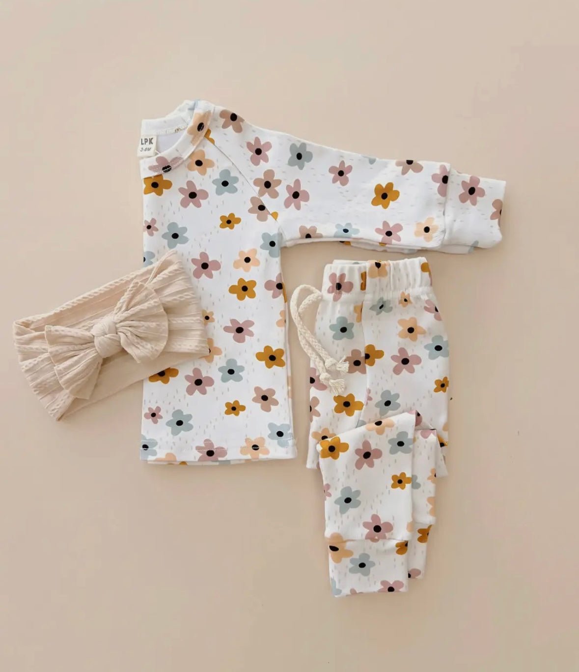 Floral Lounge Set - Tiny Cubs and co.