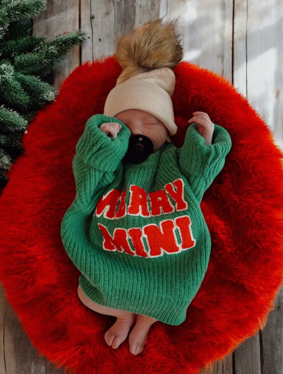 Knit Sweater | Merry mini - Tiny Cubs and co.