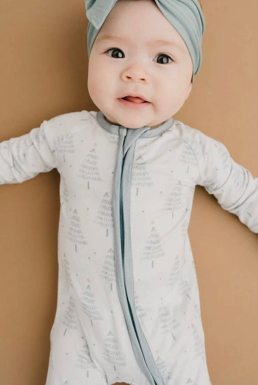 Noel Bamboo Romper - Tiny Cubs and co.