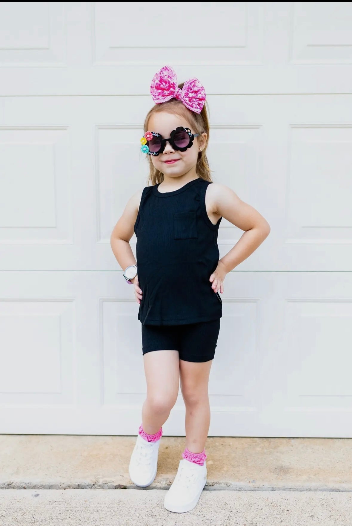 Ribbed Bamboo Tank Set - Tiny Cubs and co.