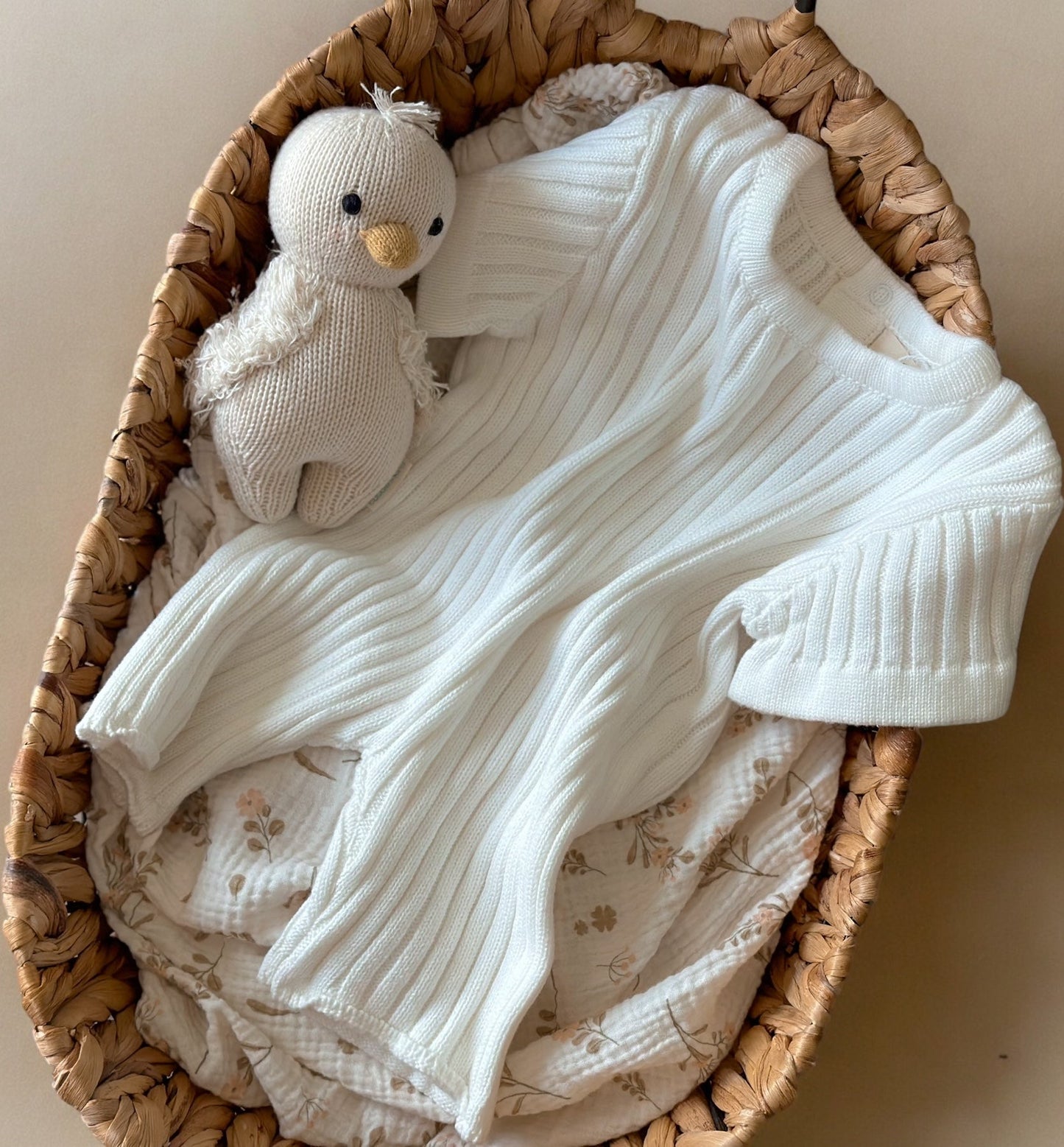 Ribbed Playsuit - Tiny Cubs and co.